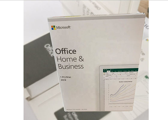 100% Online Activation Microsoft Office 2019 Home and Business DVD Key Card
